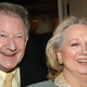 Evans and fellow actor Barbara Cook in 2006
